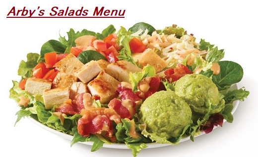 Arby's Salads Menu