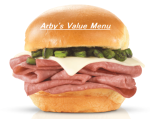 Arby's Value Menu