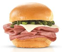 Arby's Jalapeno Roast Beef Slider