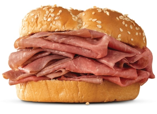 Arby's Roast Beef Sandwich Menu