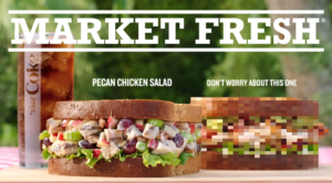 Arby's Market Fresh Menu