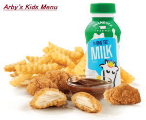 Arby's Kids Menu