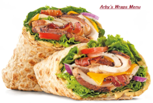 Arby's Wraps Menu