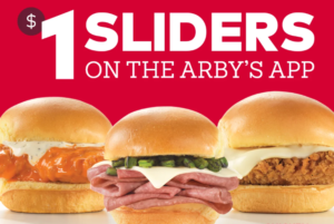 Arby's Sliders Menu