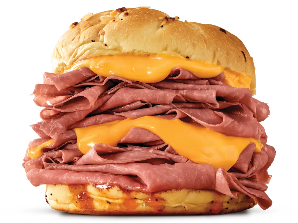 arby's Half Pound Beef 'n Cheddar