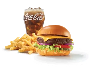 arby's Deluxe Burger Meal