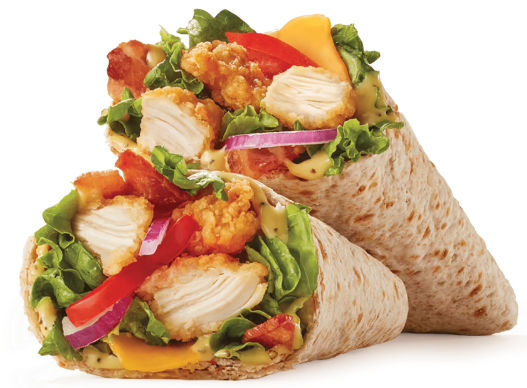 arby's Crispy Chicken Club Wrap