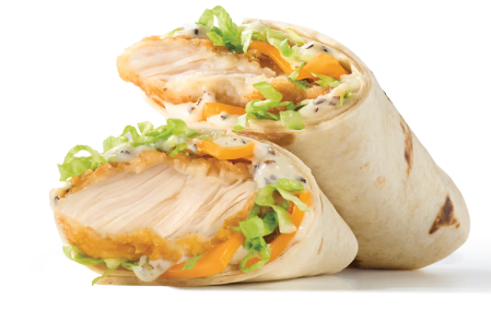 arby's Ranch Chicken Wrap