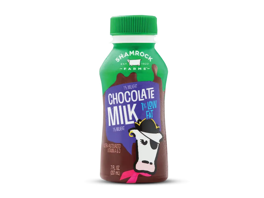 Arby's Shamrock Farms LowFat Chocolate Milk