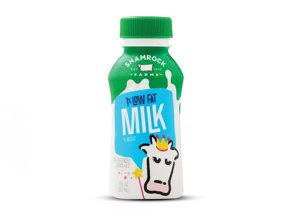 Arby's Shamrock Farms Low Fat Milk